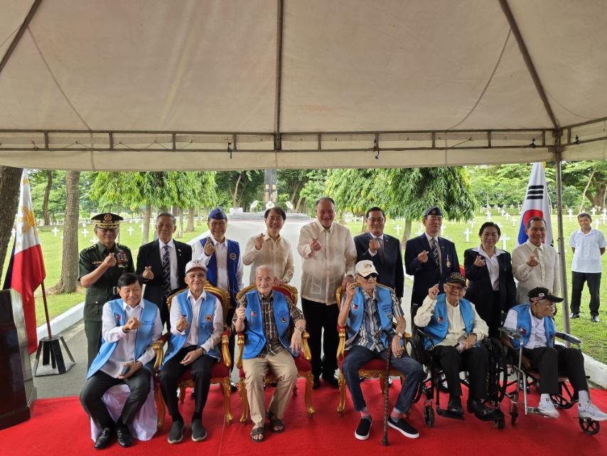 필리핀군 한국전 참전 75주년 기념행사 개최