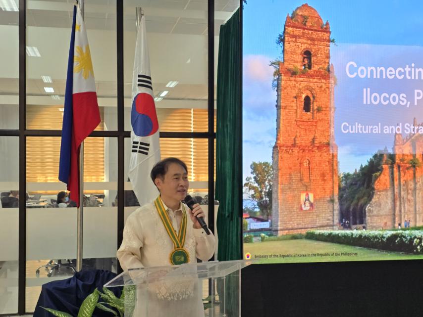 마리아노 마르코스 주립대학교(MMSU) 특별강연